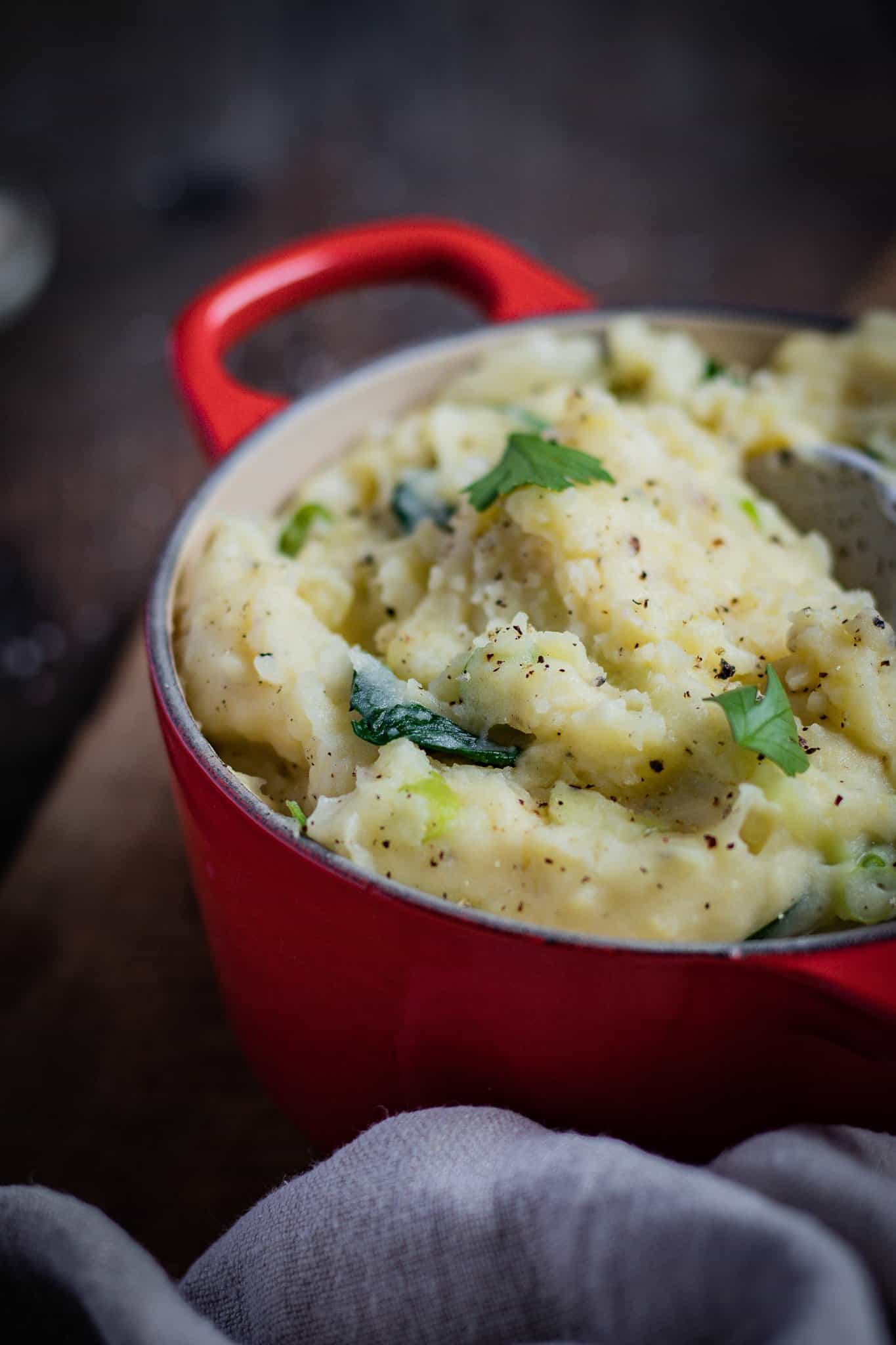 Colcannon Mash – Creamy Irish Mashed Potatoes with Cabbage